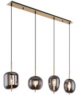 Lighting - BLACKY I - Hängeleuchte Metall, 4x E14