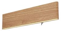 Lighting - SIEGFRIED - Wandleuchte Metall holzoptik, LED