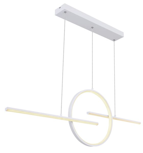Lighting - BARRAL - Hängeleuchte Metall weiß, LED