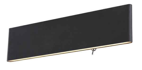 Lighting - SIEGFRIED - Wandleuchte Aluminium schwarz, LED