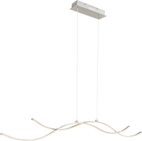 Lighting - JORNE - Hängeleuchte Metall Nickel matt, LED
