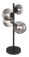 Lighting - RIHA - Tischleuchte Metall schwarz matt, 4x G9 LED