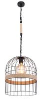 Lighting - HALIA - Hängeleuchte Metall schwarz matt, 1x E27