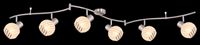 Lighting - WILLY - Strahler Metall Nickel matt, 6x E27