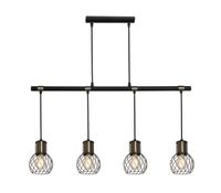 Lighting - ARGUSTO - Hängeleuchte Metall schwarz matt, 4x E27