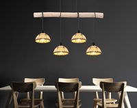 Lighting - REX - Hängeleuchte Metall schwarz matt, 4x E27