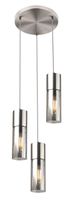 Lighting - ANNIKA - Hängeleuchte Metall Nickel matt, 3x E27