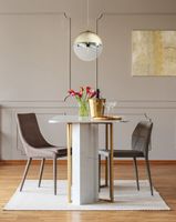 Lighting - VARUS - Hängeleuchte Metall goldfarben, 1x E27