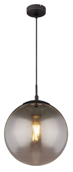 Lighting - BLAMA - Hängeleuchte Metall schwarz matt, 1x E27