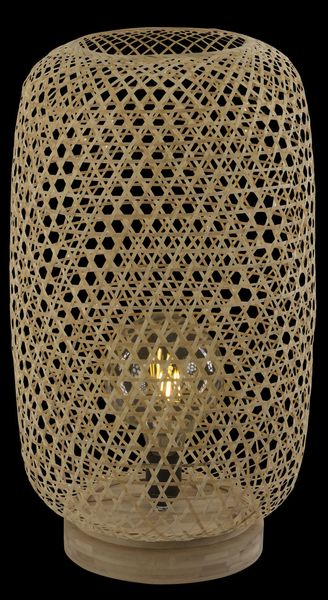 Lighting - MIRENA - Stehleuchte Bambus naturfarben, 1x E27