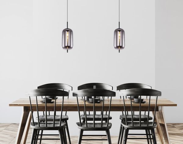 Lighting - BLACKY - Hängeleuchte Metall schwarz, 1x E27