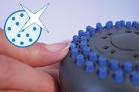 Dusch-Set Cali, chromfarben glänzend, ABS / PVC