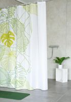 Duschvorhang Textil Tropical 180x200 cm inkl. Ringe