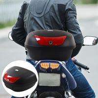 Motorradkoffer, Roller Mofas und Quads 48 L Schwarz 59 x 43 x 33 cm