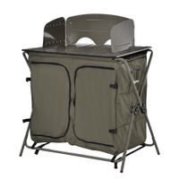Campingschrank Küchenbox Tragetasche Grün 57 x 94 x 109 cm
