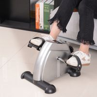 Heimtrainer Mini Bike Pedaltrainer Trainingsrad mit LCD-Display