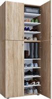 Schuhschrank "Lona XXL" mit 9 Fächern Sonoma-Eiche