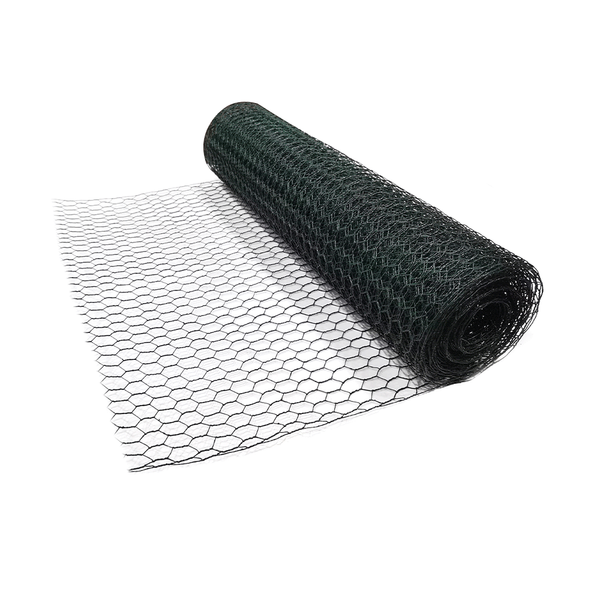 Drahtgitter PVC-ummantelt, HEXAGONAL, 2er Set. ca. 5 x 0,5 m