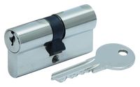 Bau-Zylinder - G100 - 30/30 mm - Profil-Doppelzylinder- Verschiedenschließend