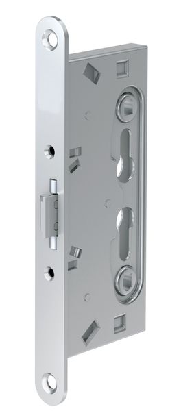 Einsteck-FS-Türschloss - ES 984 - Lochung: PZW - Stulp 24 mm abgerundet - R/L verwendbar
