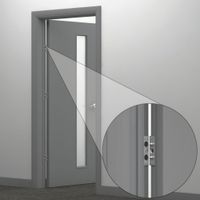 Bändersicherung - BSA 90 - mit 2 Zapfen - verzinkt - 90x22 mm
