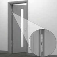 Bändersicherung - BS 280 - mit 3 Zapfen und Schrauben - 280x20 mm - verzinkt