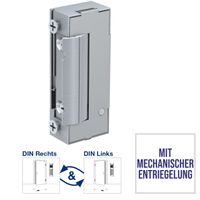 Elektro-Türöffner - ET 94 - mechanischer Entriegelung - Einsatz für 10-24 Volt - R/L