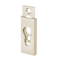 Schutz-Schieberosette - eckig - Alu F2 - 6 mm