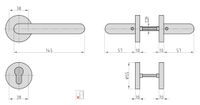 FS-Rosetten-Garnitur - ZT/FS 2100