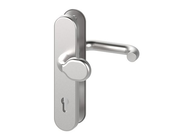 Schutzbeschlag - SB 7500 ES1 - Edelstahl - Wechsel-Garnitur - 92/10 mm
