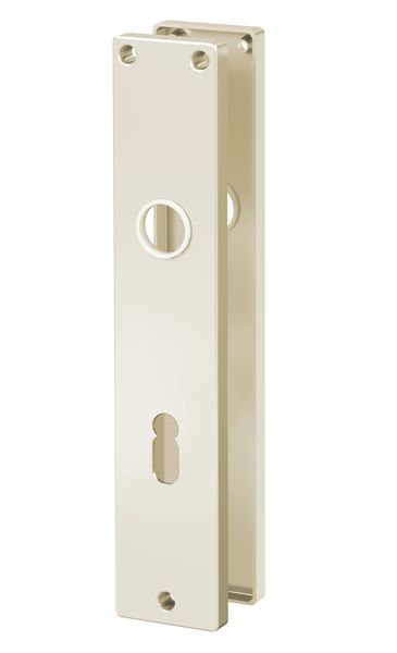 ZT-Langschildpaar - Buntbart-Lochung - Alu F2