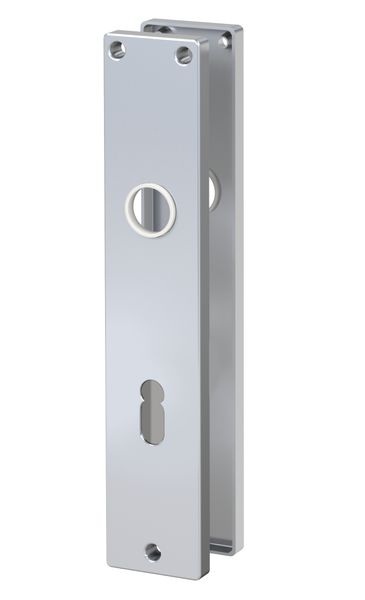 ZT-Langschildpaar - Buntbart-Lochung - Alu F1