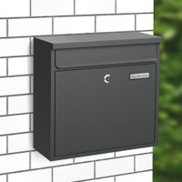 Briefkasten - BK 360M - Stahl matt anthrazit