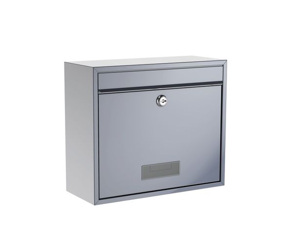 Briefkasten - BK 900 - Stahl Silber