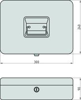 Euro-Geldkassette - Schwarz - EGK 100