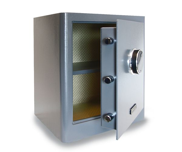 Elektronik-Möbel-Tresor - mySafe Premium 450 - Code/Fingerprint - Grau