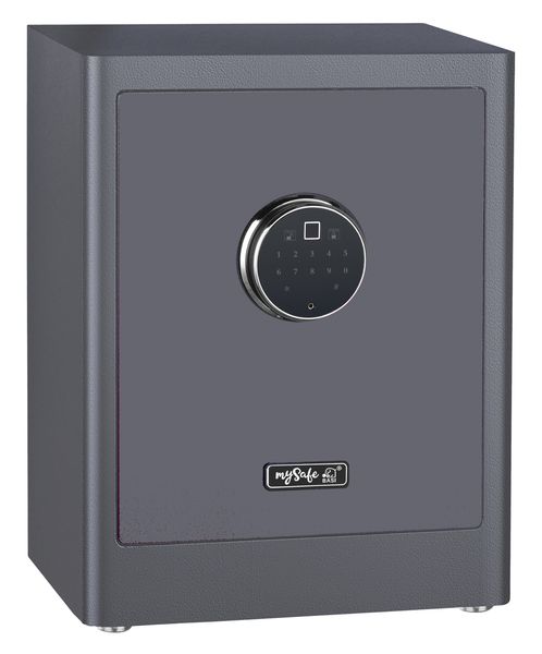 Elektronik-Möbel-Tresor - mySafe Premium 450 - Code/Fingerprint - Grau