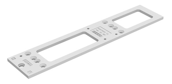 Montageplatte weiß - für Türschließer TS4000/TS5000