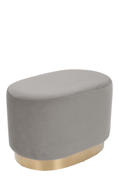 Hocker Nano 410 Hellbraun / Grau