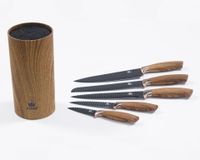 6tlg. Messerset ESSENTIAL inkl. Messerblock