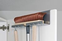 Besen- und Schaufelhalter "BESH" Grau