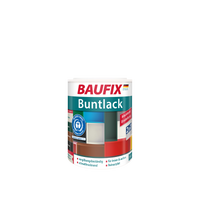 Buntlack seidenmatt nussbraun 4 er Set
