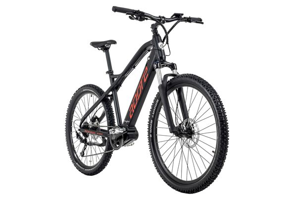 Alu MTB Pedelec 27,5'' Xpose E-Bike Mittelmotor Schwarz-Rot 250 Watt Li-Ion 36V/14 Ah/504 Wh 9 Gänge