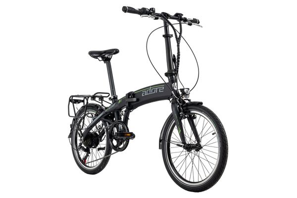 Alu E-Faltrad 20'' Cologne E-Bike schwarz 250 Watt Li-Ion 36V/10 Ah 6-Gang