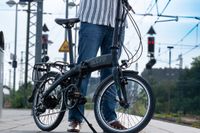 Alu E-Faltrad 20'' Cologne E-Bike schwarz 250 Watt Li-Ion 36V/10 Ah 6-Gang
