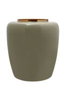 Vase Art Deco 125 Mint / Gold