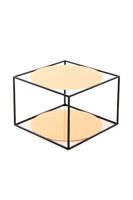 Beistelltisch Cody 110 Orange / Schwarz