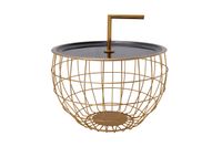 Beistelltisch Art Deco 545 Schwarz