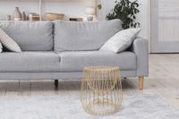 Beistelltisch Malibu 225 Braun / Messing