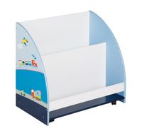 Kinder Regal 'Rennfahrer', Spielzeug- & Bücher-Regal fürs Kinderzimmer
